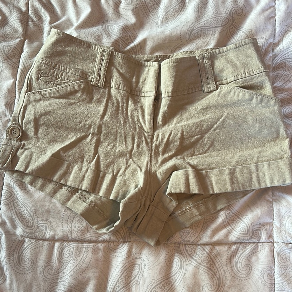 Forever21 Khaki Shorts Sz S